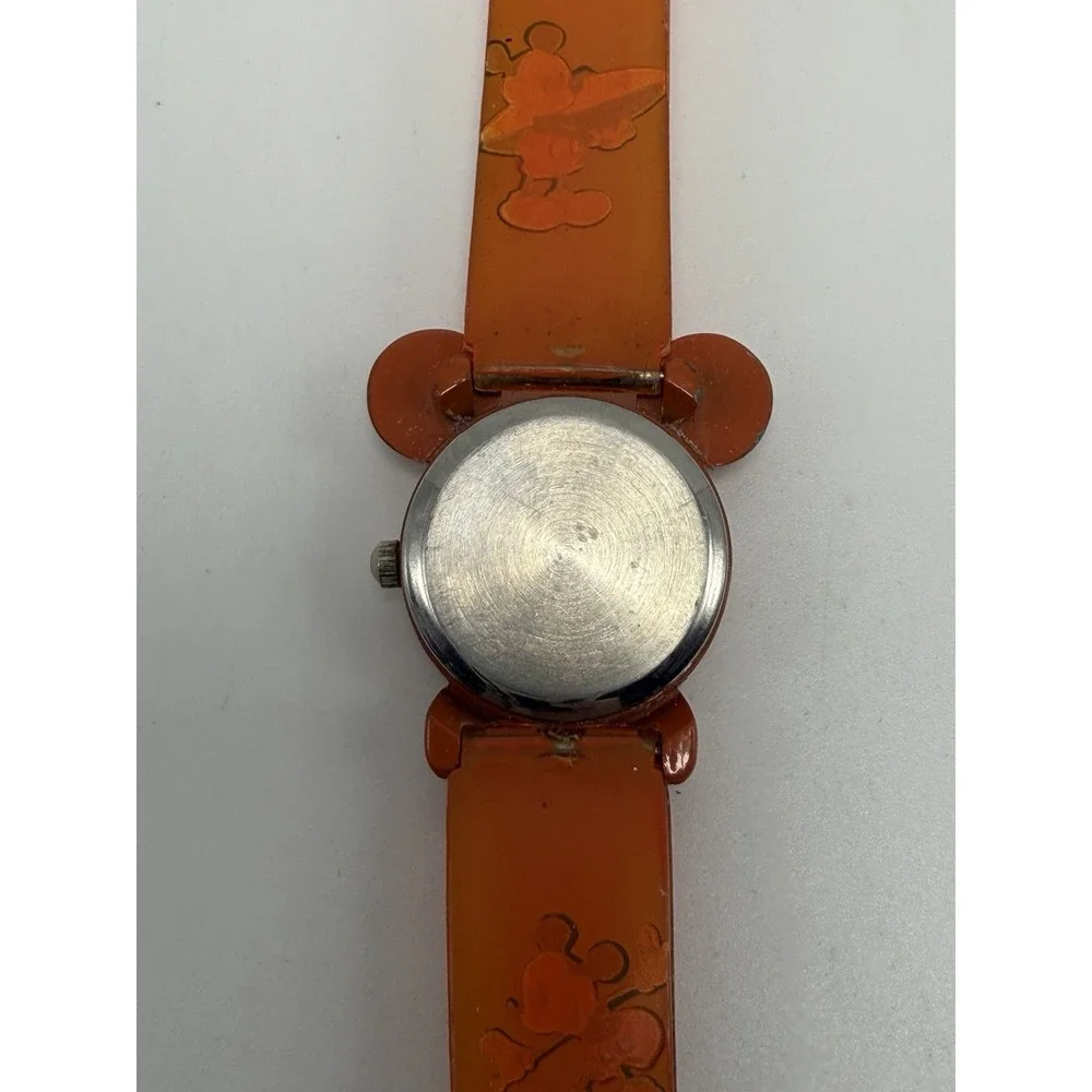 Disney Mickey Mouse Vintage Childrens Watch‎ New Battery 21MM 6.5